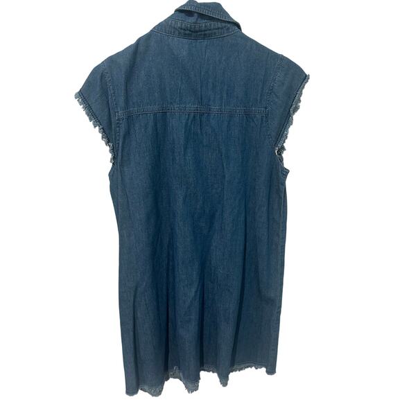 NWT Urban Bliss embroidered jean dress size 14 - Picture 3 of 3